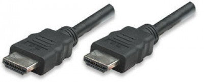 323260 Cable HDMI 4K de Alta Velocidad con Canal Ethernet - Macho a Macho, Blindado, Color Negro, 15 m 323260 Cable HDMI 4K de Alta Velocidad con Canal Ethernet - Macho a Macho, Blindado, Color Negro, 15 m